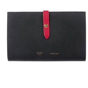 Céline Large Multifunction Strap Wallet